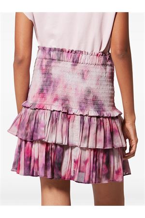 Gonna Corta Con Volant In Voile Di Cotone Naomi MARANT ÉTOILE | JU0022FAD1J13E40PK